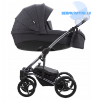 BEBETTO TITO Premium - DARK 01 Bērnu universālie rati 